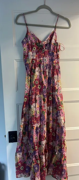 Francesca's Dress Floral thumbnail 1