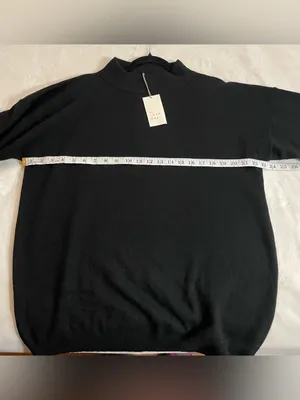 A New Day Classic Black Mock-Neck Women's Sweater Size S NWT thumbnail 4