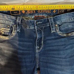 Rock Revival Jeans Size 31 Inseam 30 inches Tali Mid-Rise Bootcut thumbnail 7