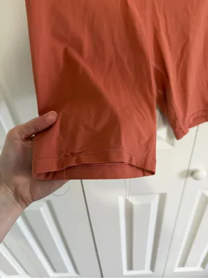 Lululemon Align Short 8" Athletic Bike Short Rusted Coral Size 6 thumbnail 6