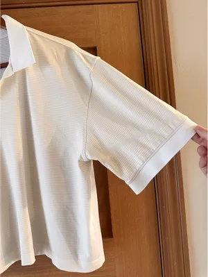 Lululemon Swiftly Tech Relaxed-Fit Polo Shirt in White Women’s size 14 LW3GMJS thumbnail 4