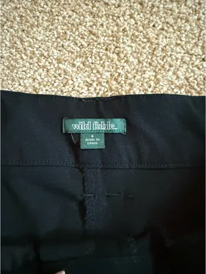 Wild Fable Black pleated trousers thumbnail 2