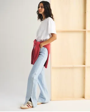 Abercrombie 90s High-Rise Jeans Straight thumbnail 5