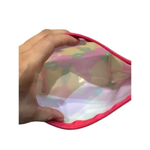 Lilly Pulitzer‎ for Estee Lauder Makeup Bag Cosmetic Case Barbie Pink thumbnail 4