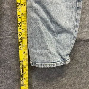 OLD NAVY Jeans Women's Size 18 Blue Denim Distressed OG High‎ Rise Straight Leg thumbnail 11