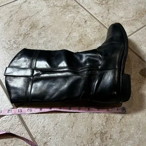 Vintage Longlife Indiana Women's Riding Boot Black Horseback Western thumbnail 6
