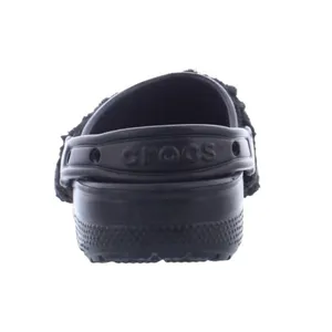 Crocs Clog Shoes Unisex Black Classic Fuzz Mania Cozy Warm Size M5/W7‎ thumbnail 6