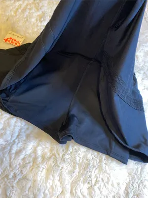 Free People Black Athletic Skort with Built-In Shorts thumbnail 7