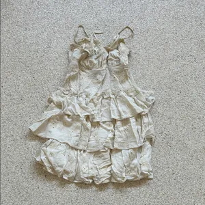 ILLA ILLA Cream Ruffled Dress thumbnail 5