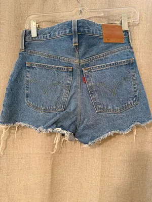 Levi’s 501 High Rise Distressed Shorts | 27 thumbnail 5