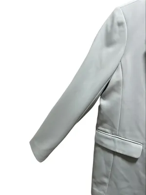 Abercrombie & Fitch Relaxed Suiting Blazer Mint Green Size M NWT Minimalist Cute thumbnail 9