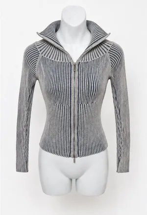 Ribbed Zip thumbnail 1