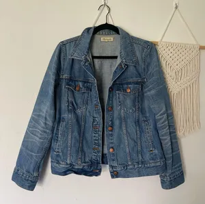 Madewell Denim Button Down Jacket thumbnail 1