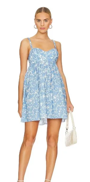 Amanda Uprichard x Revolve Poplin Mischa Mini Dress Size Small thumbnail 1