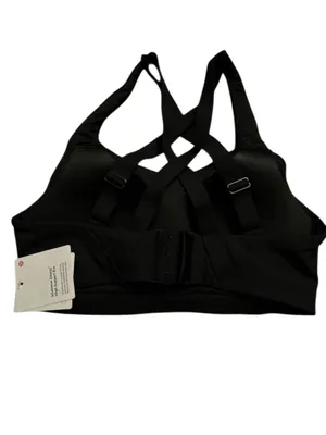 Lululemon Energy High Support Bra 34C Black New w:tag thumbnail 2