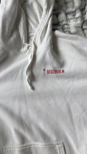 More beach days Hoodie White Size L thumbnail 3