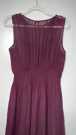Abercrombie Easy High-Neck Midi Dress - Size Small TALL thumbnail 6