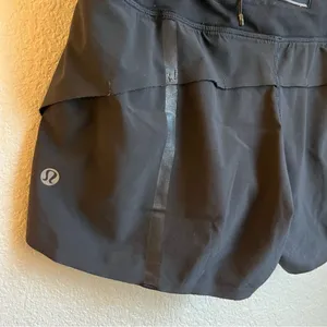 Lululemon Run Times Short Black 4” thumbnail 2