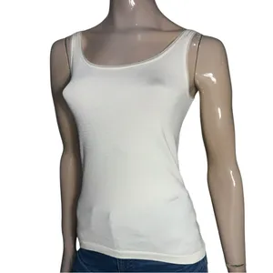 Wolford Women’s Size S White Ivory Classic Seamless Sleeveless Tank Top thumbnail 3