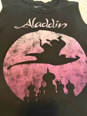 Disney Aladdin and jasmine tank top  thumbnail 4