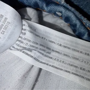 Abercrombie & Fitch The 90’s Straight Leg Ultra High Rise Distressed Jeans 28/6 thumbnail 13