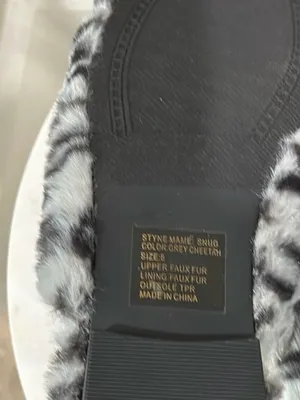Vintage Havana Grey Cheetah Snug Slides thumbnail 5