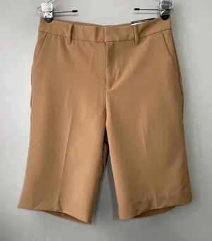 Worthington Bermuda Trouser Short Size 6 Camel Tan Dressy Career Preppy Twee Y2K thumbnail 1