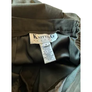 Knitting Needles Green Pants Size 4 thumbnail 3