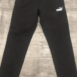 Puma black jogger sweatpants thumbnail 2