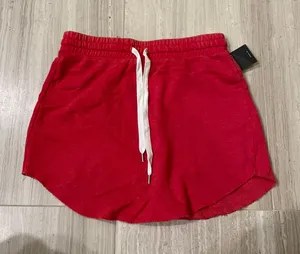 Forever 21 Red Terry Mini Skirt thumbnail 1