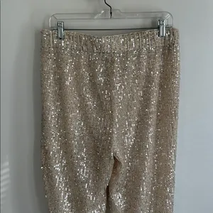 Loft Sequin Joggers Champagne thumbnail 7