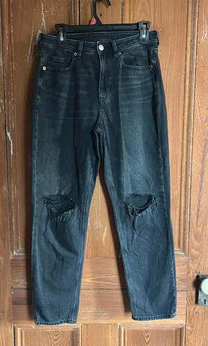 Black American Eagle Ripped Jeans Strigid thumbnail 1
