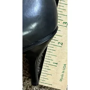Joan & David Leather Pointy Toe Pumps Womens 8M Blue Circa 365 CJCalliope Y2K thumbnail 8