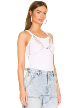 Ettika Bra Top Silver Womens Size OS thumbnail 2