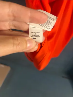 Nike Soccer Women’s Bright Orange/Red Athletic Tank - Racerback Performance | S thumbnail 5