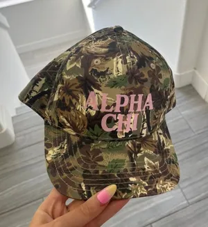 Alpha chi omega hat Green thumbnail 1