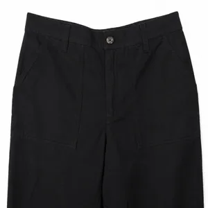 GAP Black Utility Cotton Lyocell Twill Blend Tapered Casual Jogger Pants Small thumbnail 3