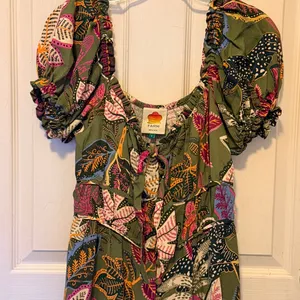 Farm Rio Wild Jungle Maxi Dress nwot thumbnail 3
