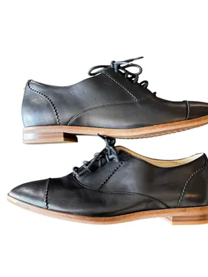 Cole Haan - Go-To Arden Black Leather Oxford Flats Women’s Sz 7B thumbnail 8
