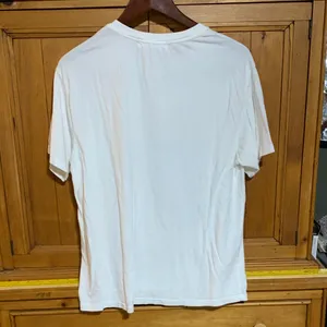 Daydreamer White Tee with Red and Black Graphic thumbnail 7