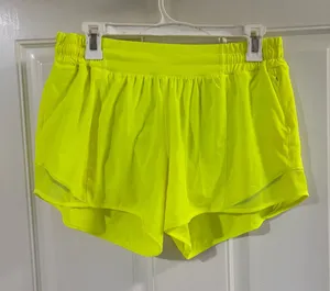 Size 10 Tall lululemon Yellow Hotty Hots thumbnail 3
