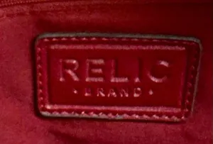 Relic Vintage Faux Leather Shoulder Bag Deep Reddish/Brown thumbnail 9