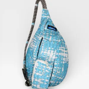 KAVU Rope Sack Sling Crossbody Backpack Bag‎ - Ripple Tie Dye NWT thumbnail 2