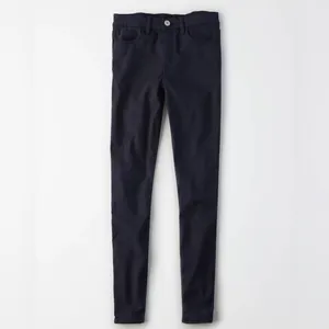 American Eagle High-Waisted Jegging in Black Size 10 Long thumbnail 4