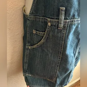 We The Free Sunset Love Denim Jumper Skirt Overalls XS thumbnail 9