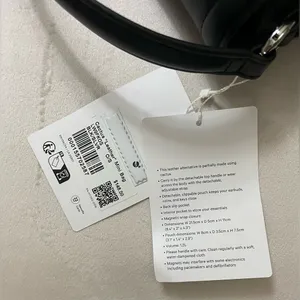 Lululemon NWT Leather Alternative Cactus Mini Bag 1.2L Black & Silver Hardware thumbnail 15