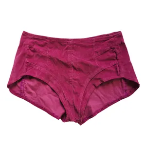 We The Free Free People Magenta Corduroy High Waisted Hot Shorts Pink Small thumbnail 4