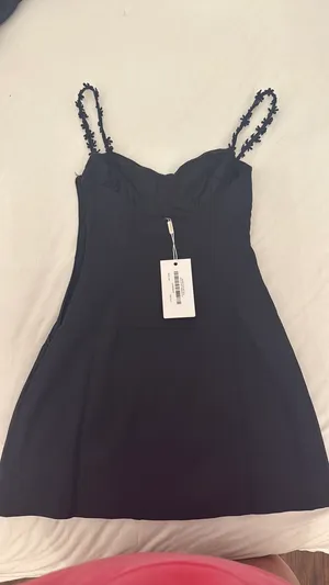 Beginning Boutique Marbelle Black Mini Dress thumbnail 5