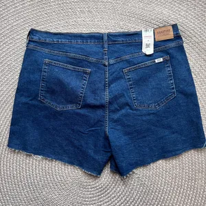 Signature Levi Strauss Hi Rise 5" Shorts Sz 24 thumbnail 3