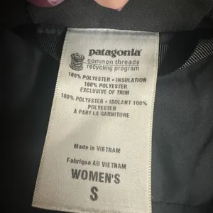 Patagonia Powder Bowl Insulated Ski Jacket Womens Size Small Black H2NO Hooded thumbnail 16
